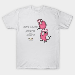 Save a Life!  Rescue & Adopt ~ Galah/Rose-Breasted Cockatoo T-Shirt